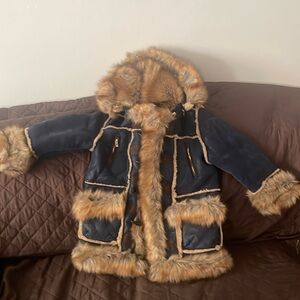 Shearling coat